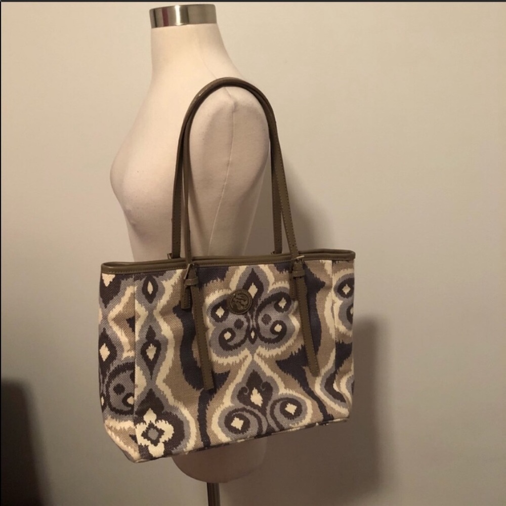 Spartina 449 Linen Leather Bag
